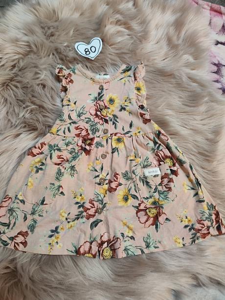 Newbie šaty a čelenka 80, newbie,80