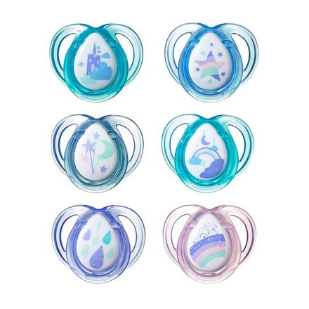 Tommee tippee cumlík silikónový anytime 0-6m, 2ks, tommee tippee