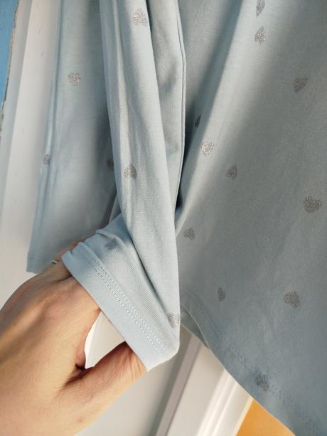 Tričko so srdiečkami 134/140, h&m,134