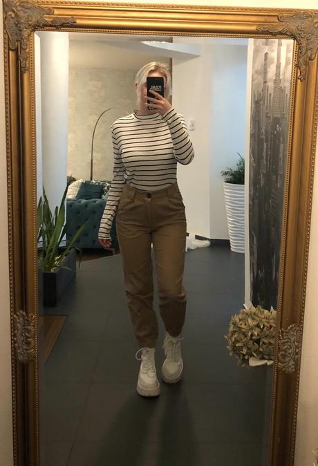 Hnedé nohavice stradivarius v. s, stradivarius,s