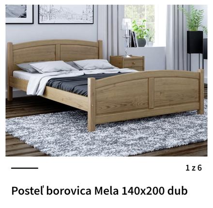 Posteľ 140x200, 