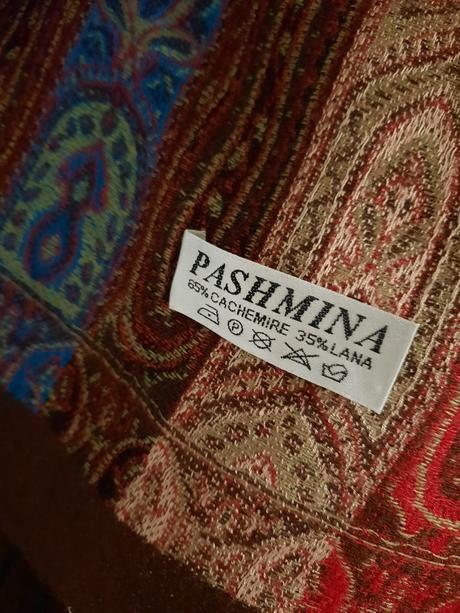 Pashmina kašmirový pléd, 
