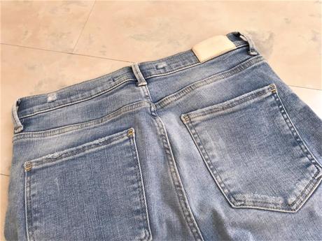 Trendové rifle s vysokým pásom, zara,38