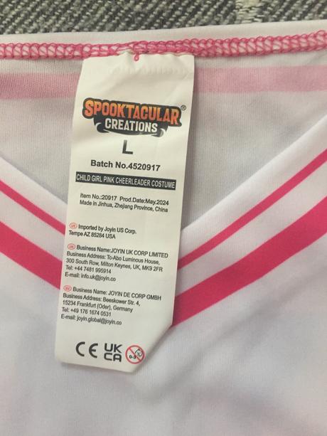 Dievcensky kostym roztlieskavačka 10-12 rokov, 