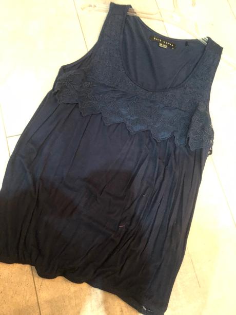 Gate blúzka tričko xs s cipkou, gate,xs