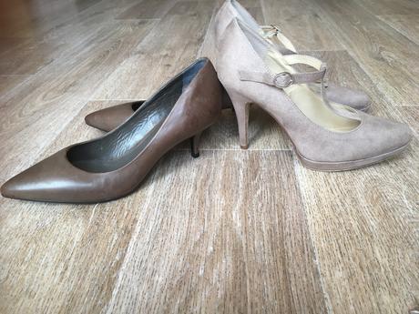 Kožené lodičky 38, 38