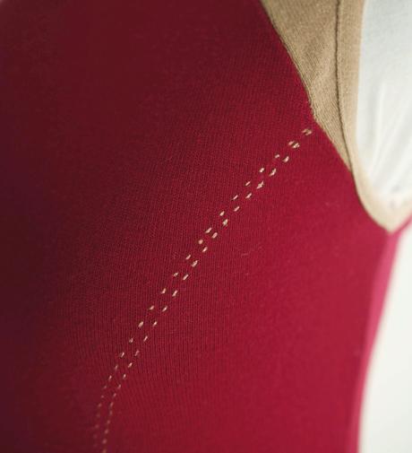 Rolák bez rukávov s ozdobným štepovaním, l