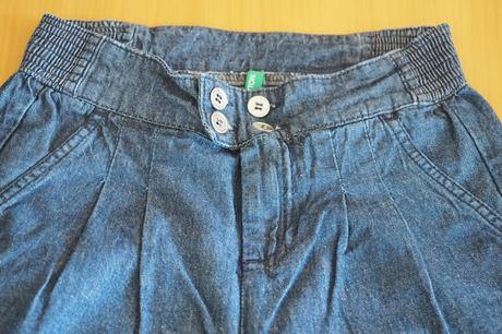 Dievčenské 3/4 hip hopové rifle benetton, benetton,128