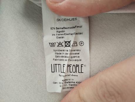 Tricko s dlhym rukavom little people, little people,86