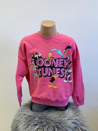 Dievčenská mikina looney tunes (7-8 r.), 128