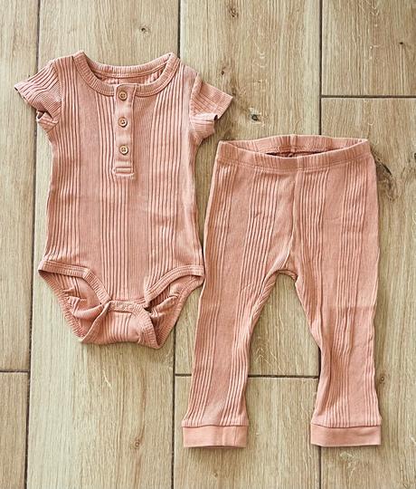 Súprava body legíny rebrované 80, pepco,80