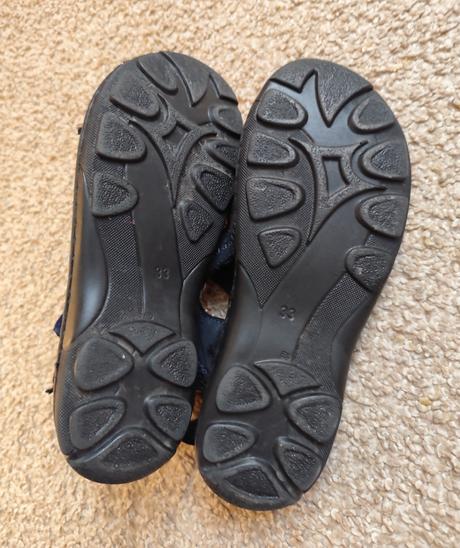 Prezuvku kozene sandalky, ren but,33