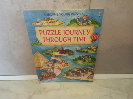 Usborne young puzzles - puzzle journey through tim, 