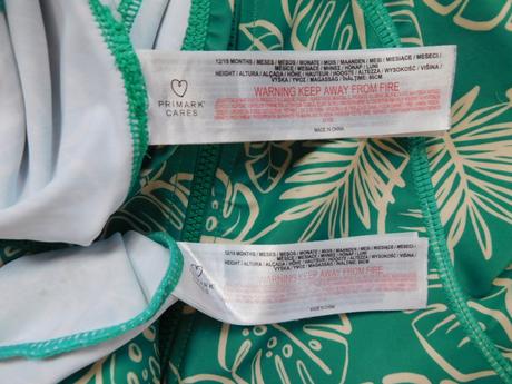 Ochranná súprava do vody primark, primark,86