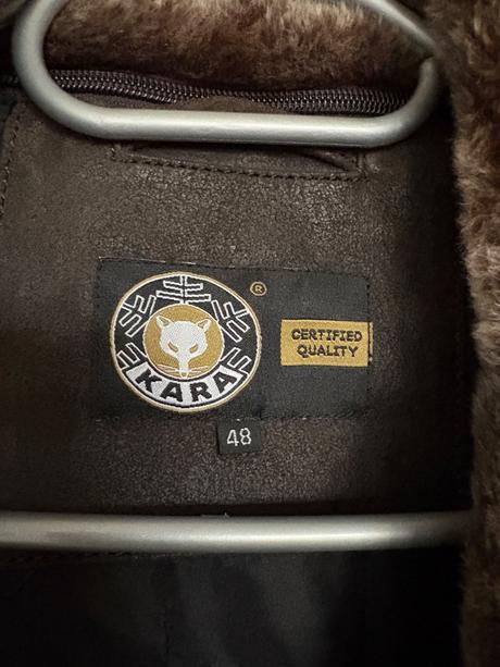 Pánska kožená bunda kara - 48, 48