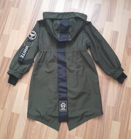 Jarná dámska parka andzela, s