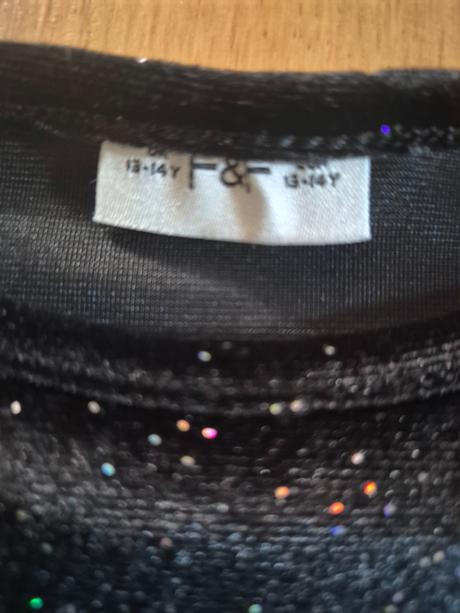 Šaty cierne, f&f,158