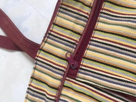 Textiná podšitá taška, 