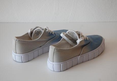 Štýlové ombre tenisky na platforme, fila,38