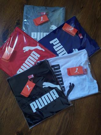 Pánske trička   bavlna, puma,l - xxxl