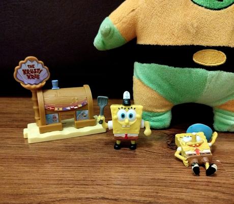 Hračky spongebob,