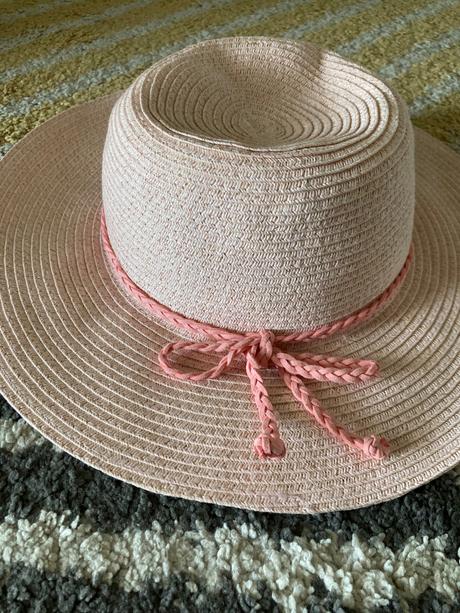 Trblietavý slamený klobúk 122/128, h&m,122