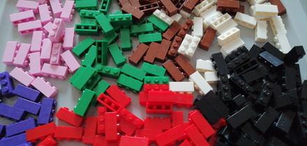 1x3 30ks stavebné kocky,