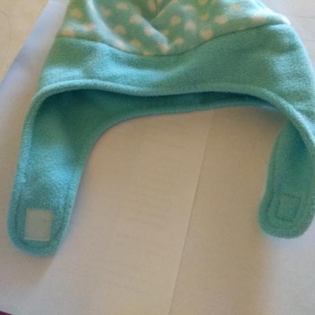 Modrá čiapka so srdiečkami, pepco,92