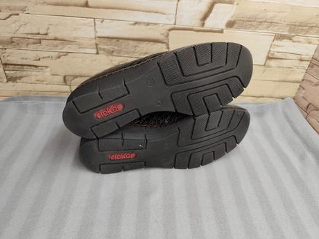 Rieker 38 - dámske našuchovacie topánky, rieker,38