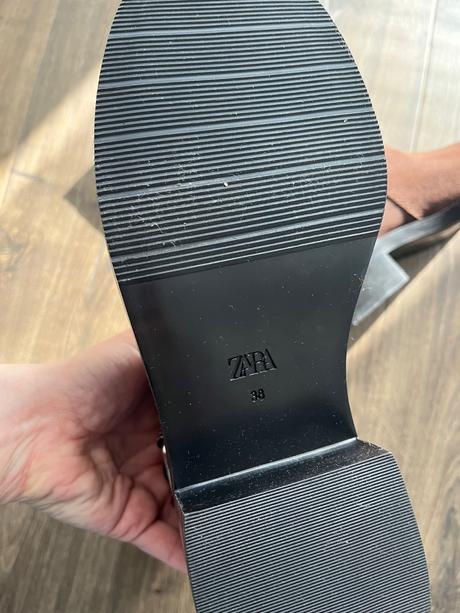 Kozene prechodne cizmy s visackou zara, zara,38