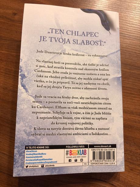 Kráľovná ničoho holly black,