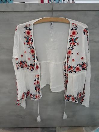 Vyšívaná blúzka, new yorker,s