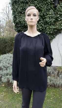 Čierna univerzálna blúzka 36-42, 38