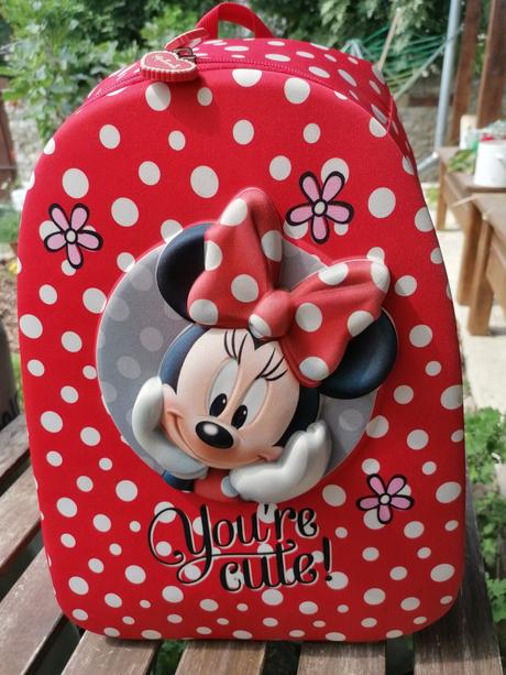 Školská taška minnie 3d,
