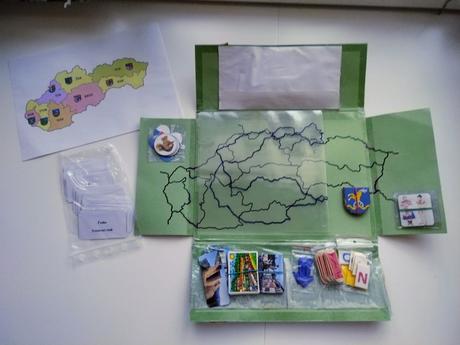 Moje slovensko, vlastivedná rozkladacia edukačná,