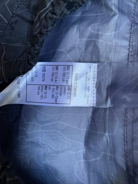 Pršiplášť, decathlon,158