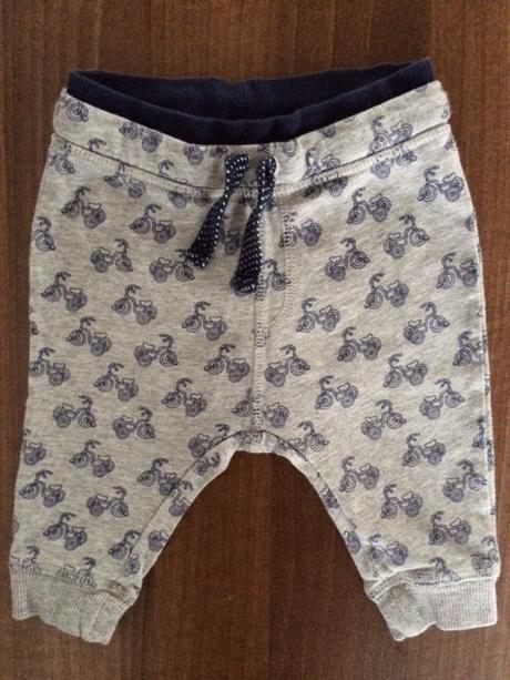 Tepláky s bicyklami, h&m,68