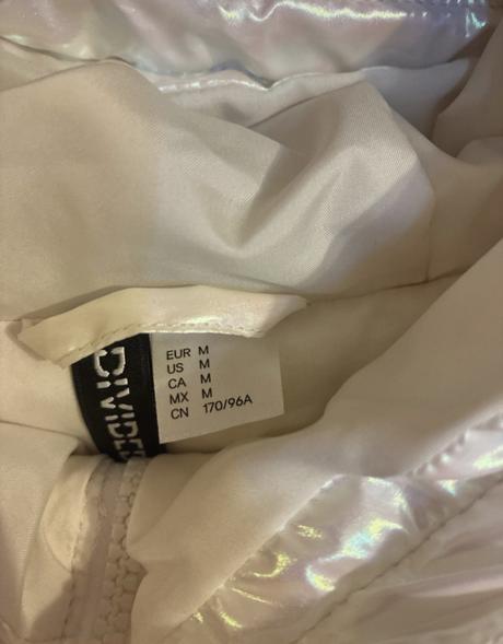 Biela bunda, h&m,38
