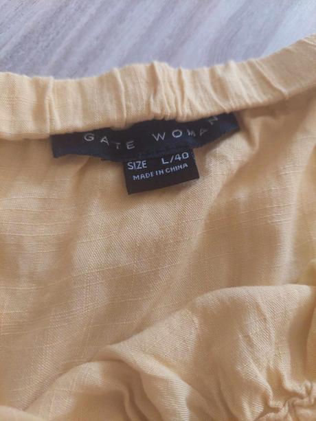 Žlta tunika, gate,40