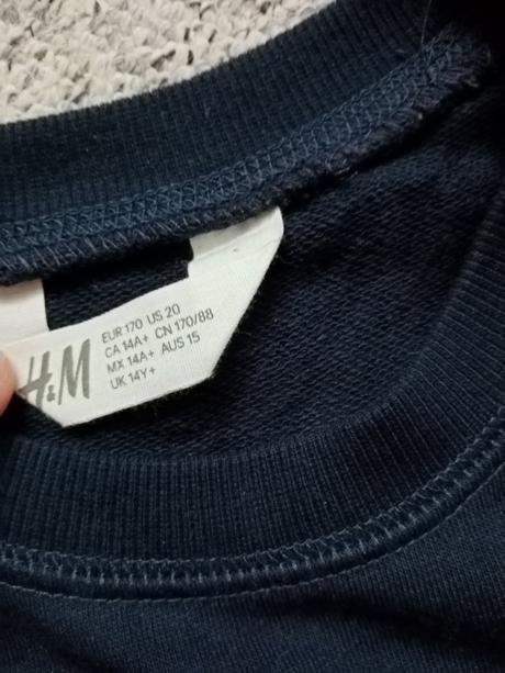 Chlapcenska mikina h&m vel. 170 (s/m), h&m,170
