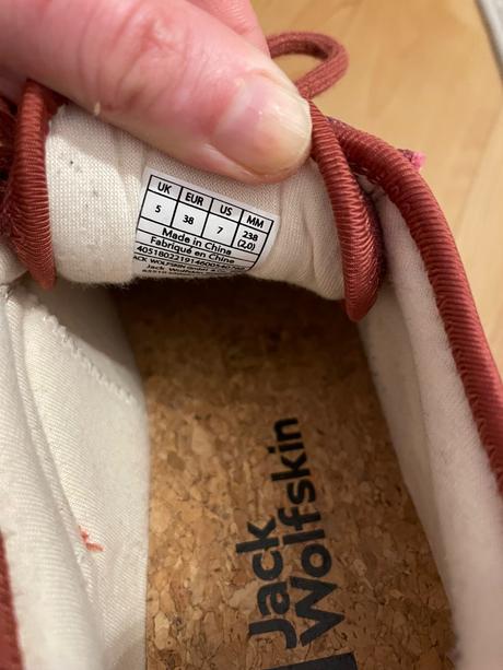 Tenisky jack wolfskin, jack wolfskin,38