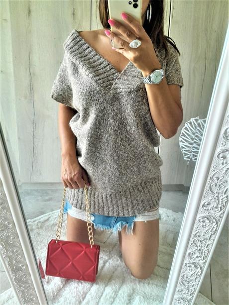 Pletený sveter-xl, xl