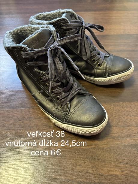 Zateplené tenisky, 38