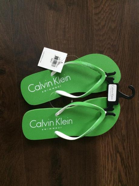 Calvin klein dámske flip flop žabky šľapky, 37