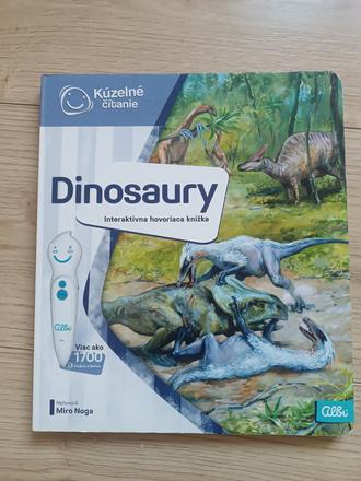 Albi kúzelné čítanie dinosaury,