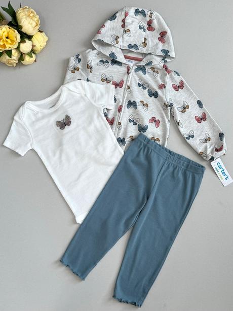 Carter's dievčenská súprava 3ks na 24 mesiacov, carter's,86