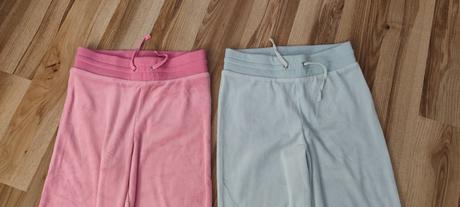 Velúrové tepláky, h&m,140