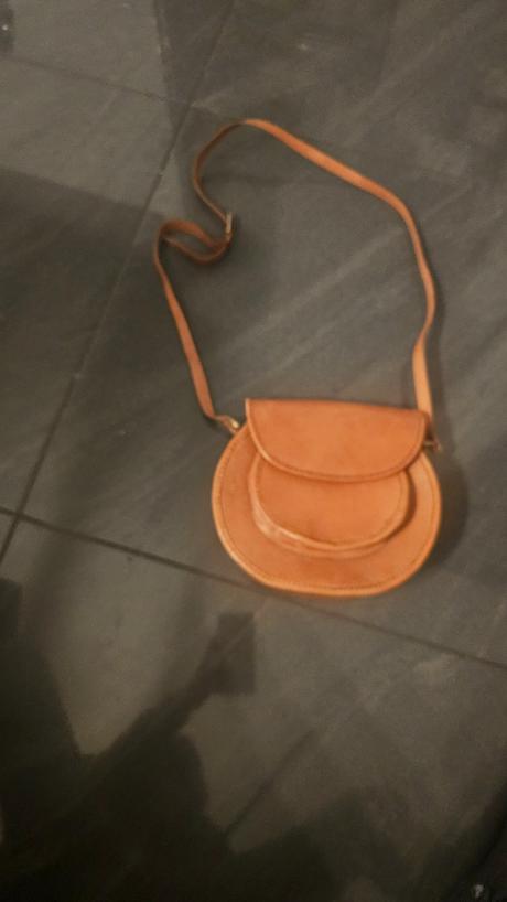 Retro vintage kožená kabelka,