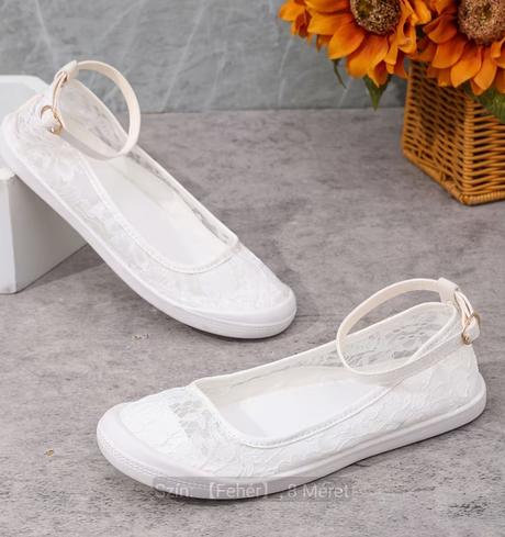 Biele športovo-elegantné topánky-38, 38