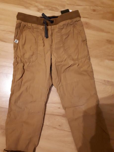 Zateplene nohavice, h&m,122